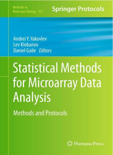 Statistical methods for microarray data analysis